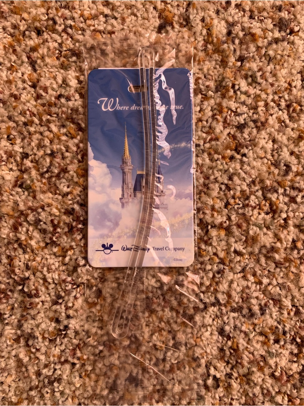 Disney Travel Company Luggage Tag